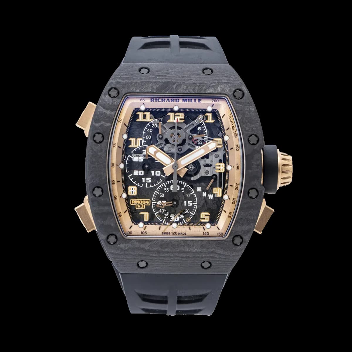 Richard Mille Rm004, reference RM004-V3 Carbon TPT