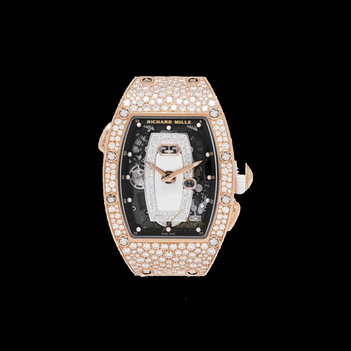 Richard Mille RM037 RG Snow Setting Pearl, reference RM037 RG Snow Setting Pearl