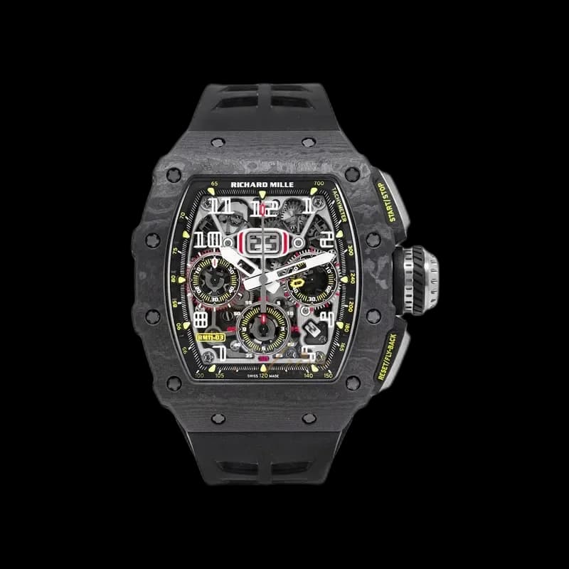 Richard Mille RM11-03 Black Carbon TPT, reference RM11-03 Black Carbon TPT