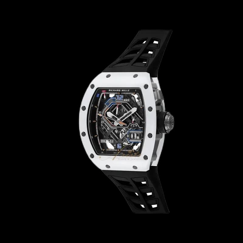 Richard Mille RM30-01 White Ceramic, reference RM30-01 White Ceramic