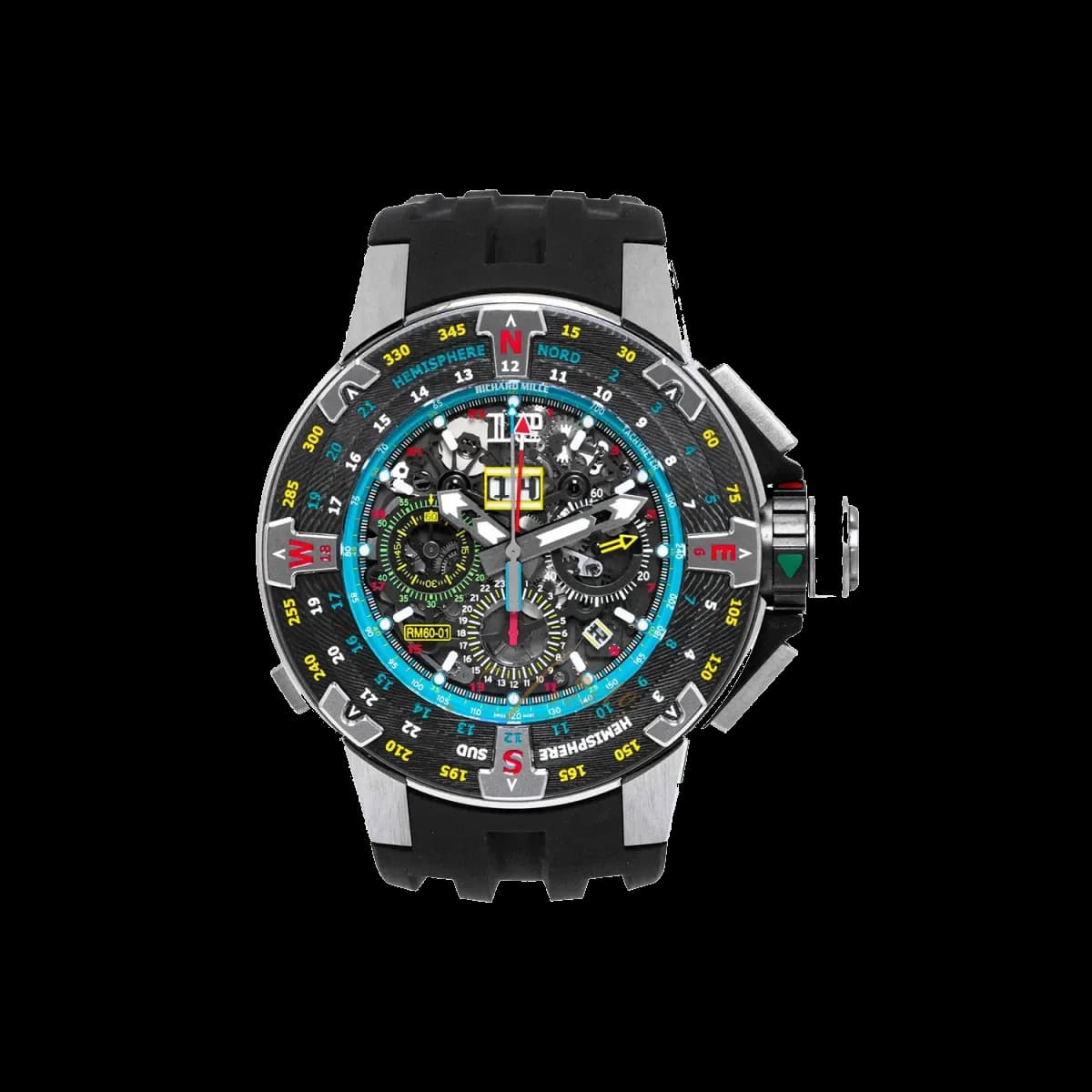 Richard Mille RM60-01 St Barth Carbon TPT, reference RM60-01 St Barth Carbon TPT
