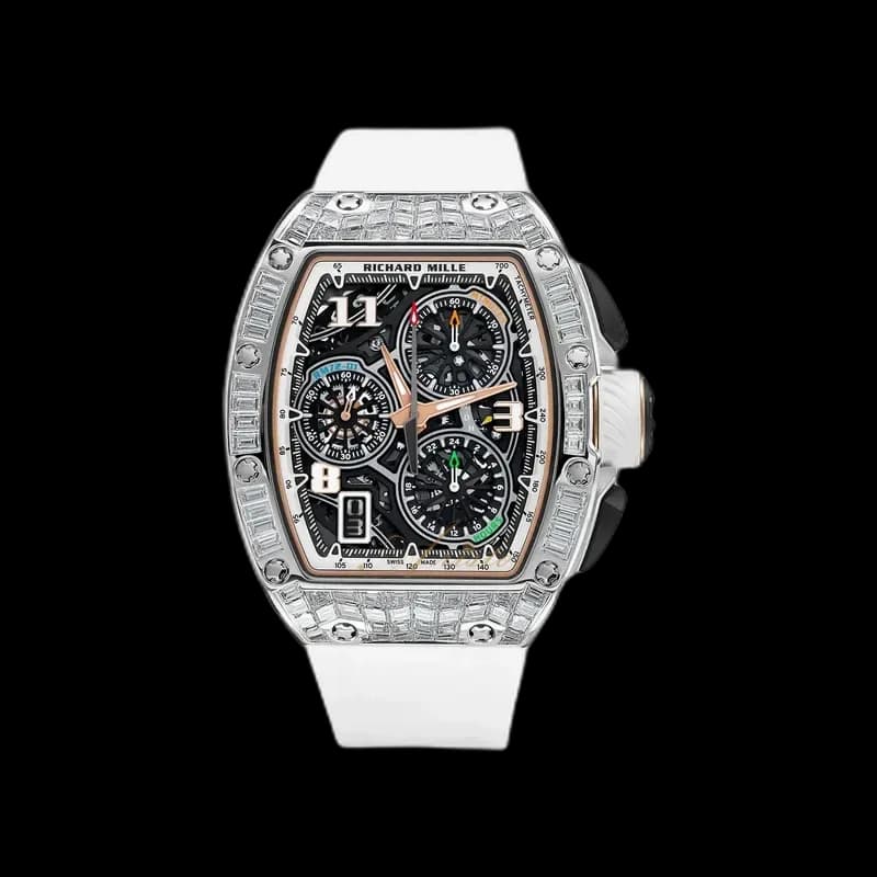 Richard Mille RM72-01 WG Baguette Setting, reference RM72-01 WG Baguette Setting