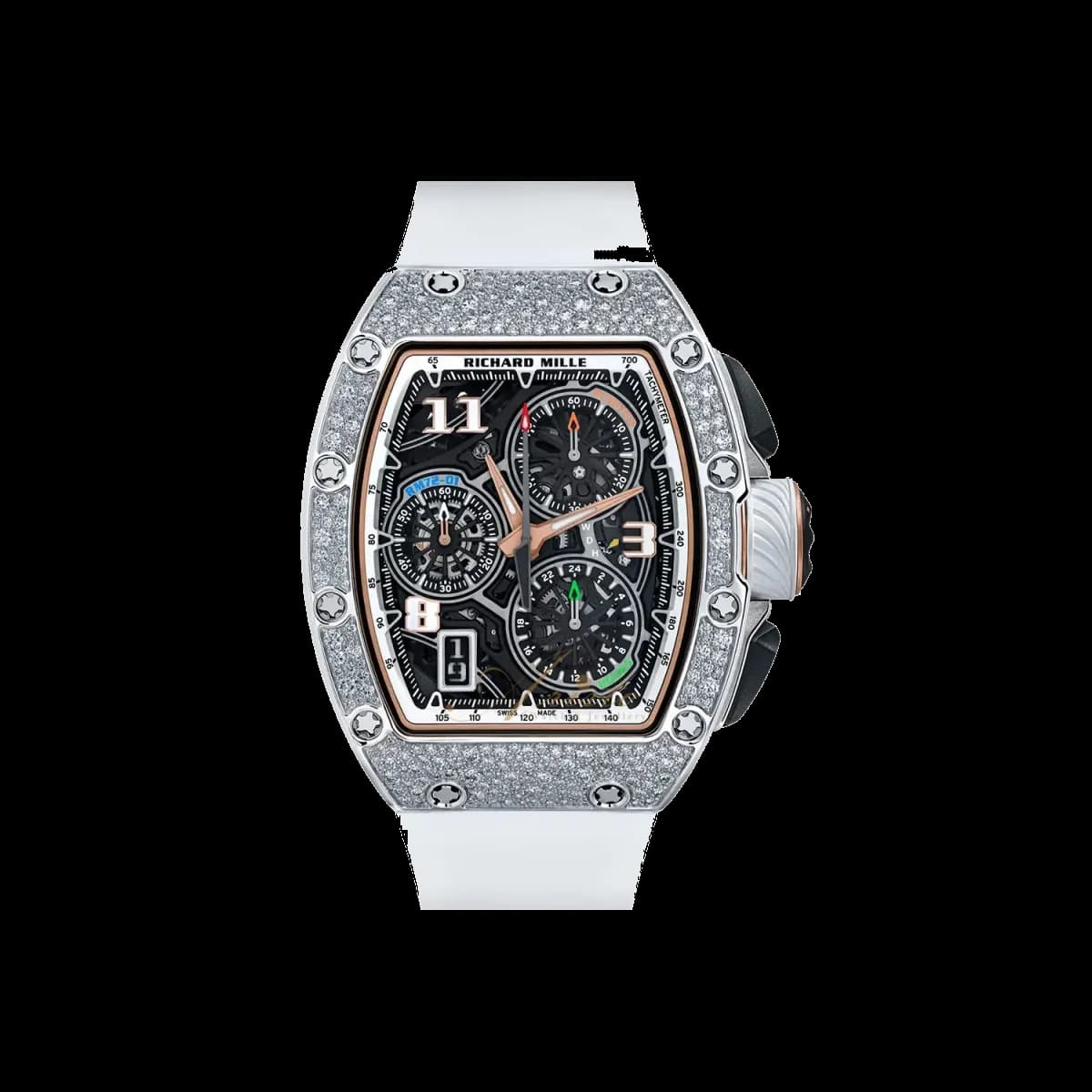 Richard Mille RM72-01 WG Snow Setting, reference RM72-01 WG Snow Setting