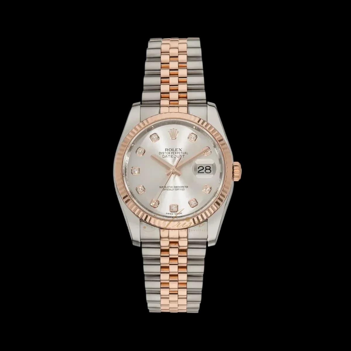 Rolex Datejust, reference 116231 G Silver Jubilee