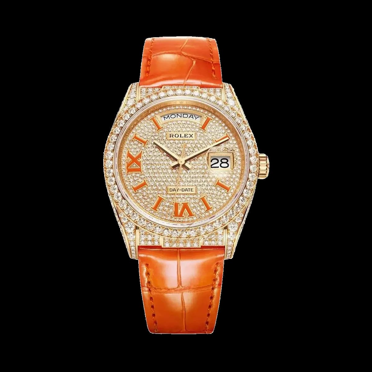 Rolex Day-Date, reference 128158RBR-0002